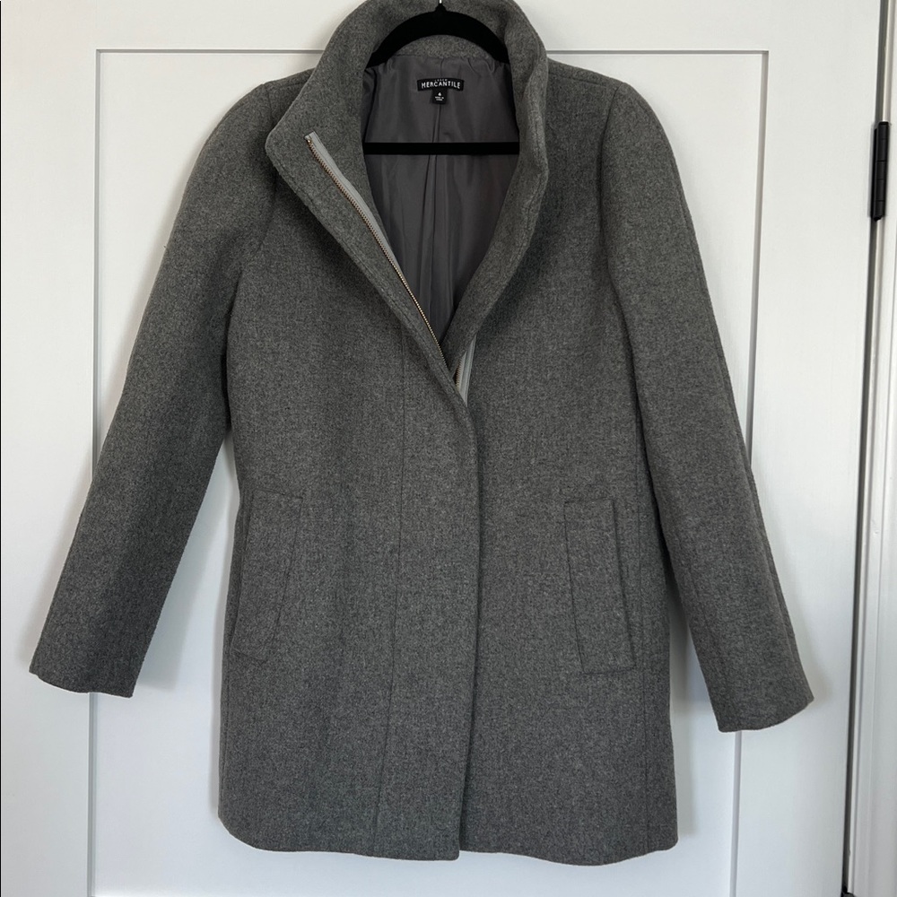 J. Crew Mercantile Gray Coat